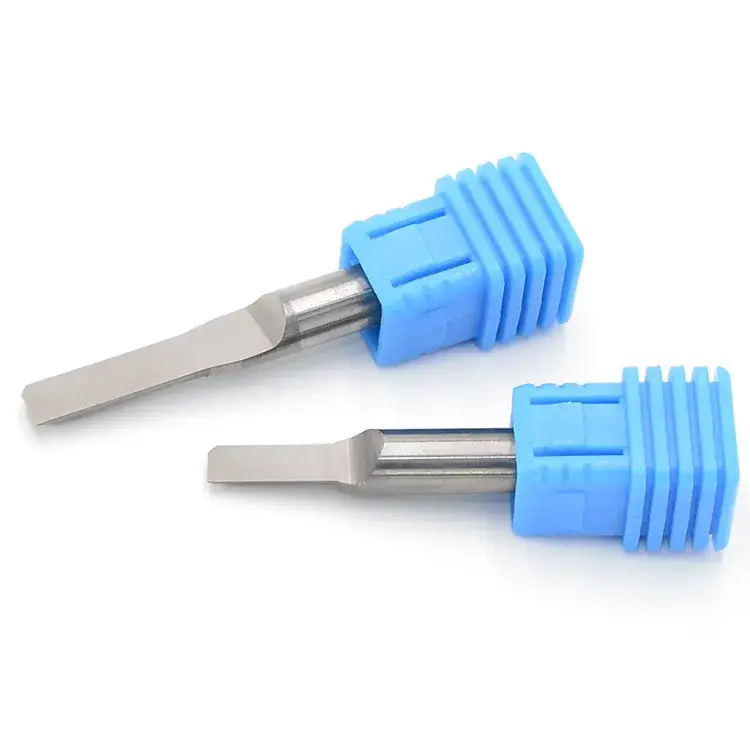 Jiefeng 6mm Stainless Steel Column Knife Acrylic Two-Color Board Wood Carving Straight Knife