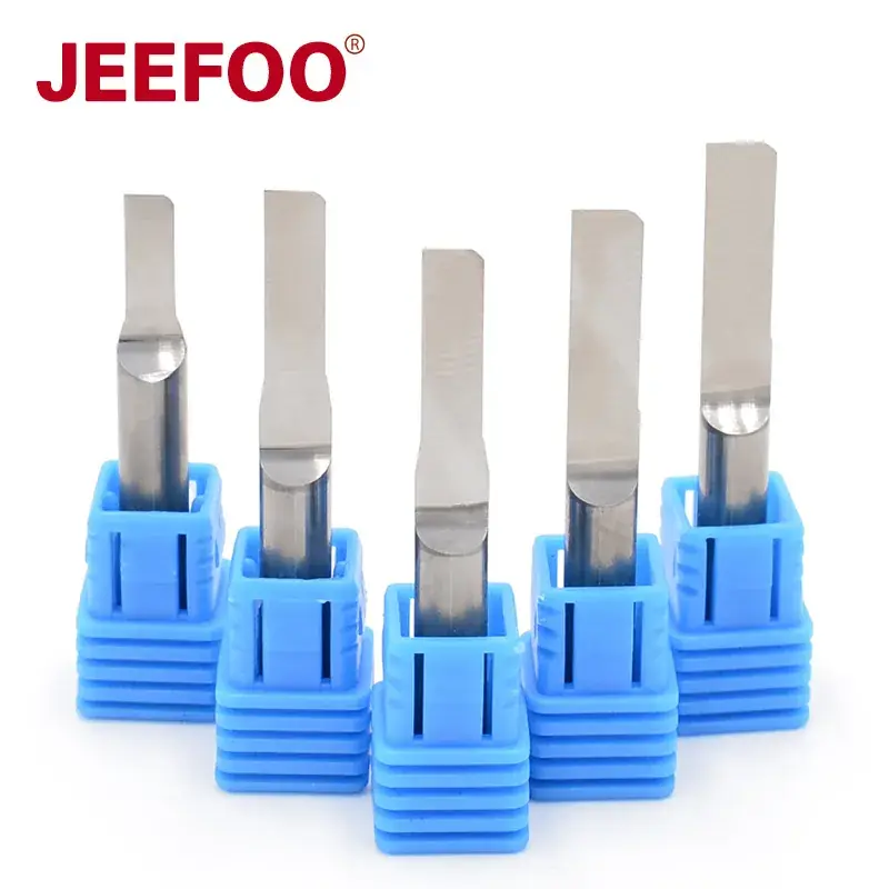Jiefeng 6mm Stainless Steel Column Knife Acrylic Two-Color Board Wood Carving Straight Knife