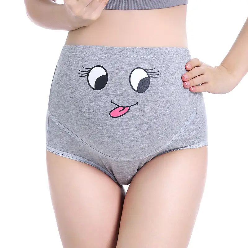 Red Smiley Belly Support Maternity Wear Large - Image 8