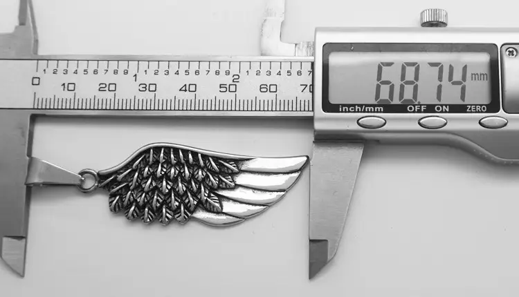 Cross-border European and American Retro Fashion Angel Wings Pendant Cast Wings Titanium Steel Necklace Punk Hip-hop Trendy Men All-match — feature 14