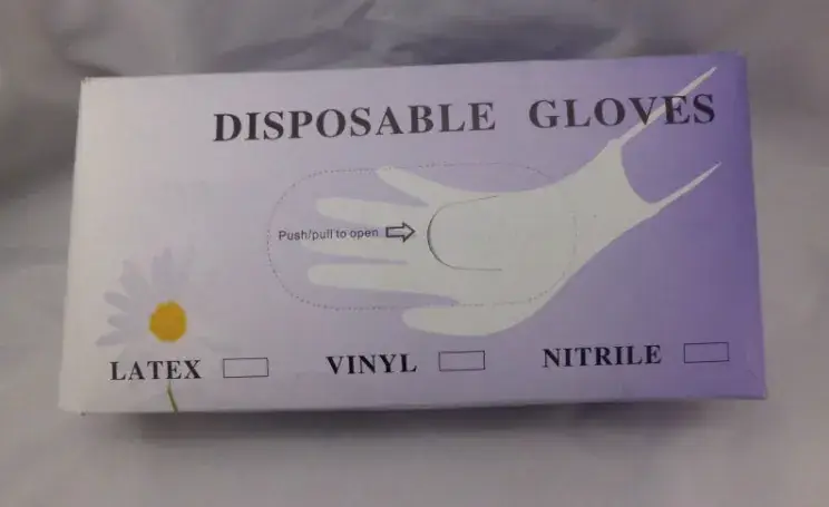 Latex Disposable Gloves for Nail Art & Beauty Salon