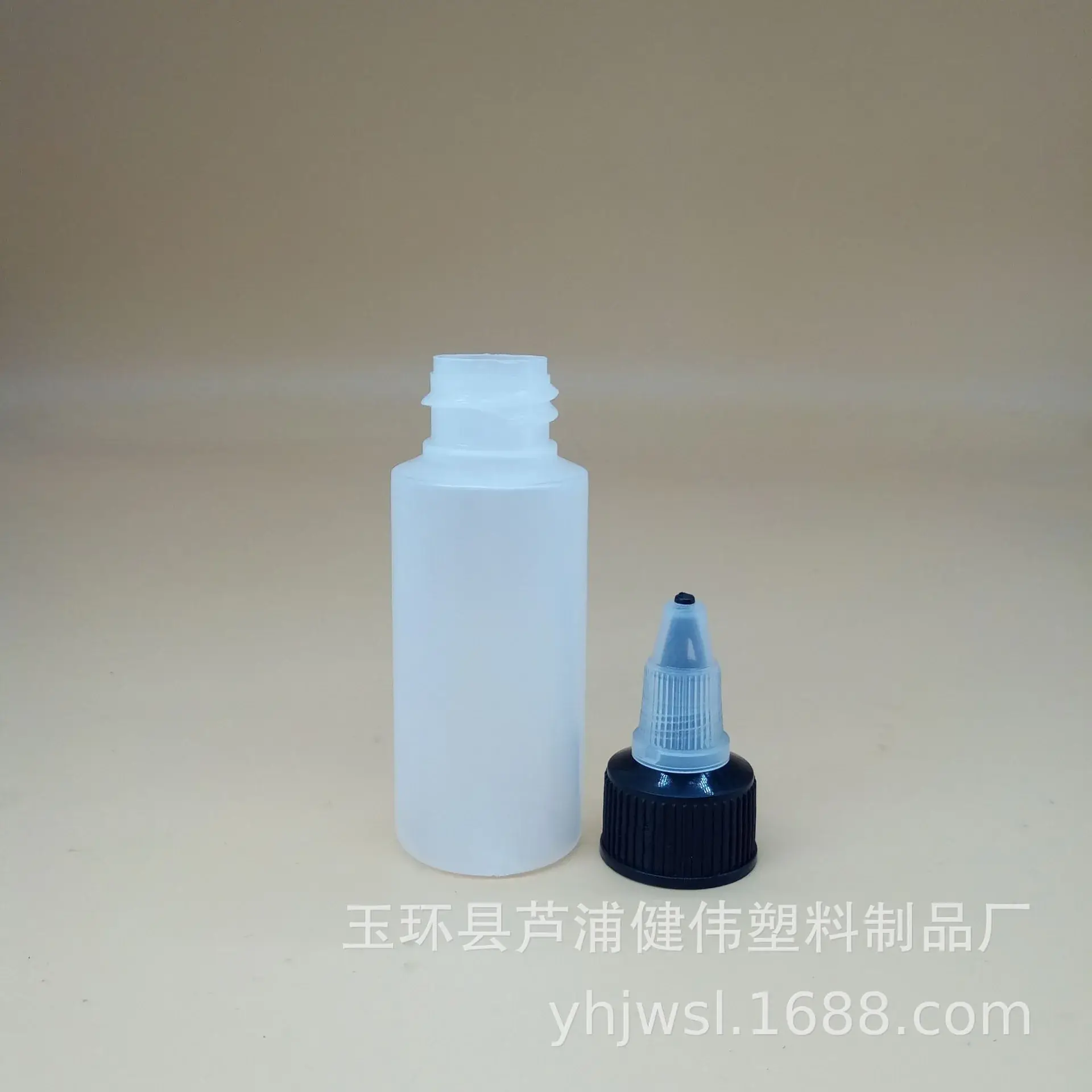 30ML Translucent Plastic Drip Bottle with Rotating Cap - Image 5