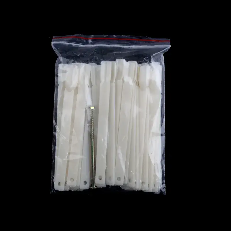 Nail Art Tools Display Swatch 50 Fan Shape White - Image 2