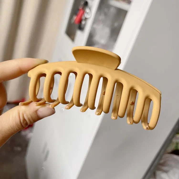 Frosted Hair Clip for Women Large Back of Head Clip