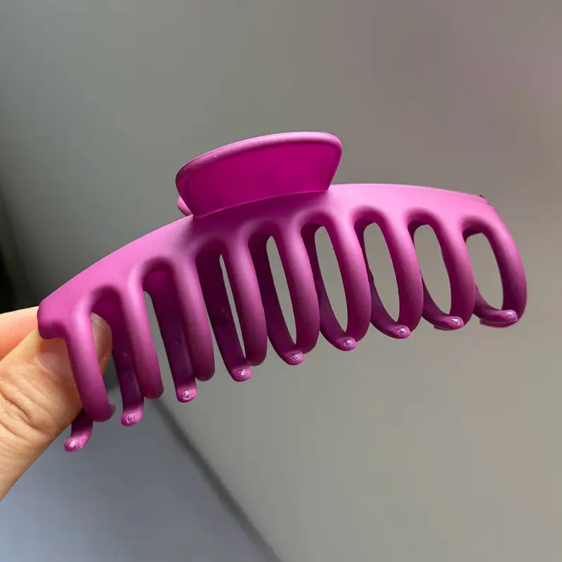 Frosted Hair Clip for Women Large Back of Head Clip