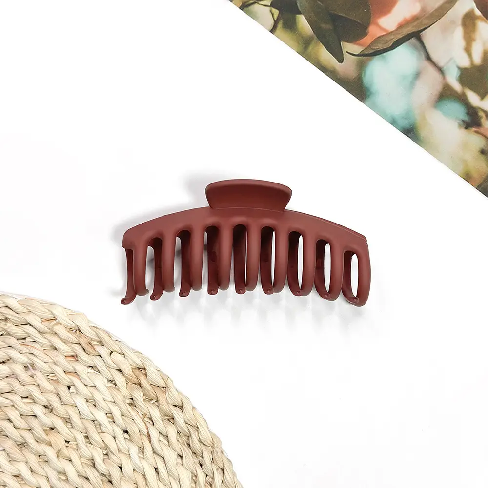 Frosted Hair Clip for Women Large Back of Head Clip