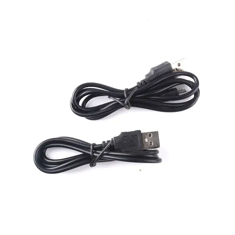 USB Data Cable 3.5mm Black V8 Full Copper Micro5P - Image 2