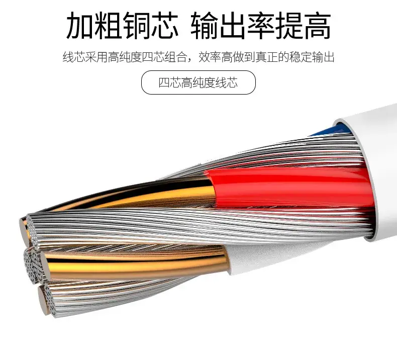 安卓type-c接口数据线,数据线界的新星,具有快速充电,高速数据传输,不分正反面随便插等优点。未来可能会替代现在所使用的所有数据线插头端口,成为统一数据线接口的唯一标准。