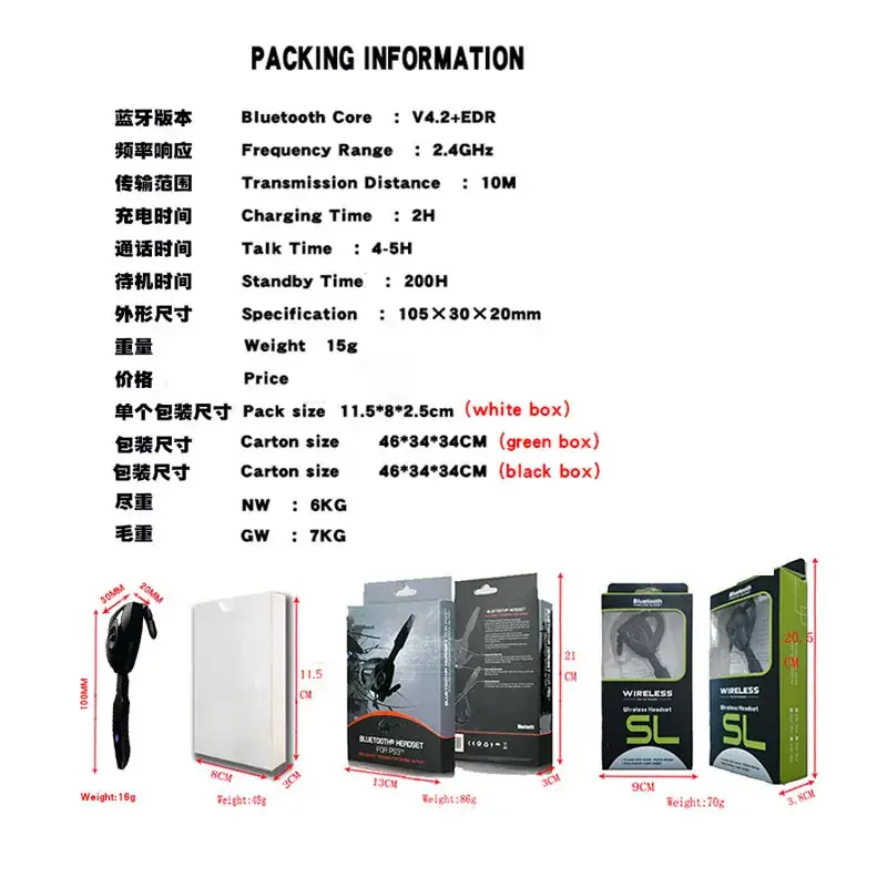 PS3 Scorpion Bluetooth Headset for PS4 Game Machine — feature 16