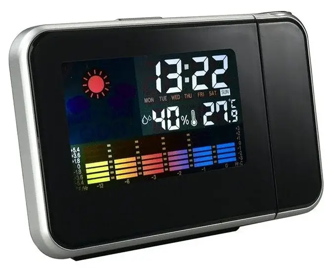 Multifunctional Projection Weather Clock with Alarm & Forecast — feature 19