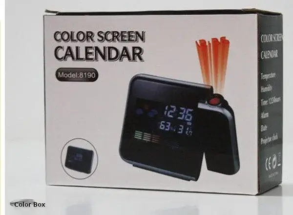 Multifunctional Projection Weather Clock with Alarm & Forecast — feature 21