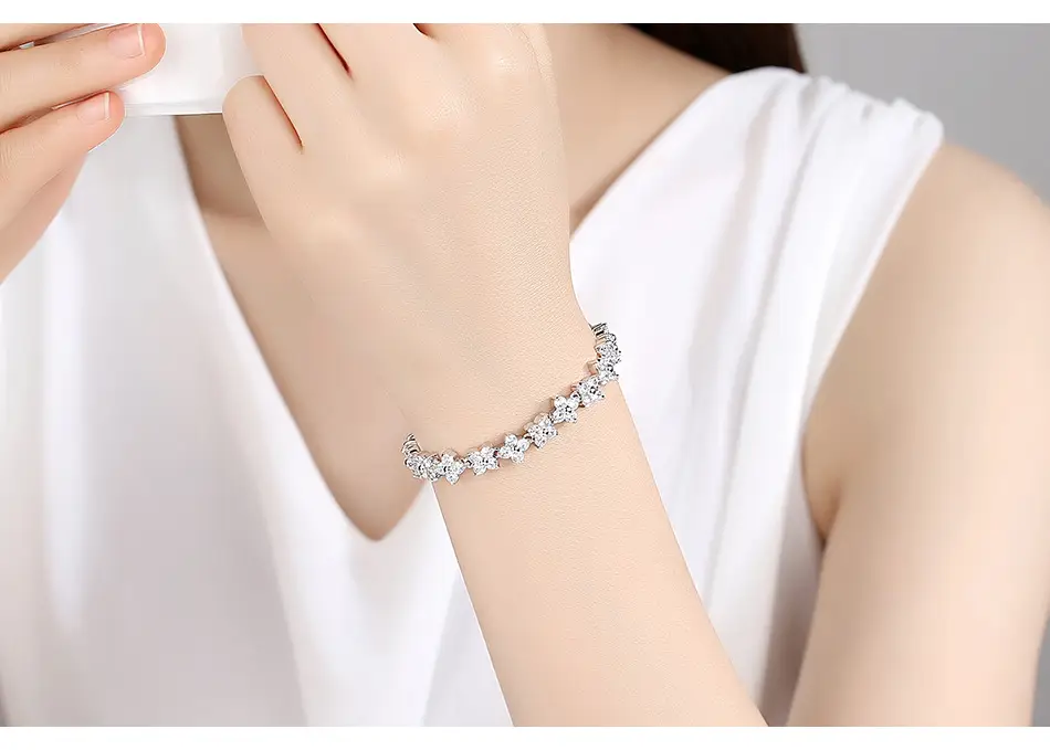 Jinse Star's Flower Bracelet for Women — feature 4