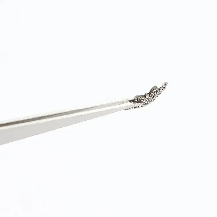 Pointed Anti-static Tweezers for Hair Removal