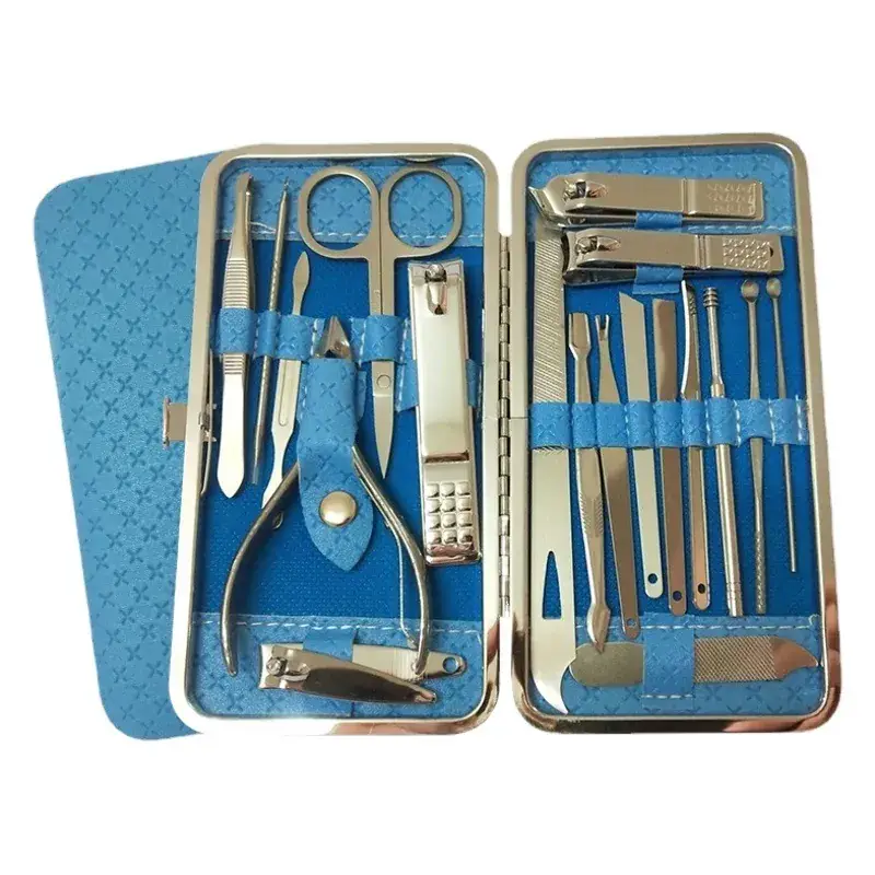 19-Piece Stainless Steel Nail Clippers Set