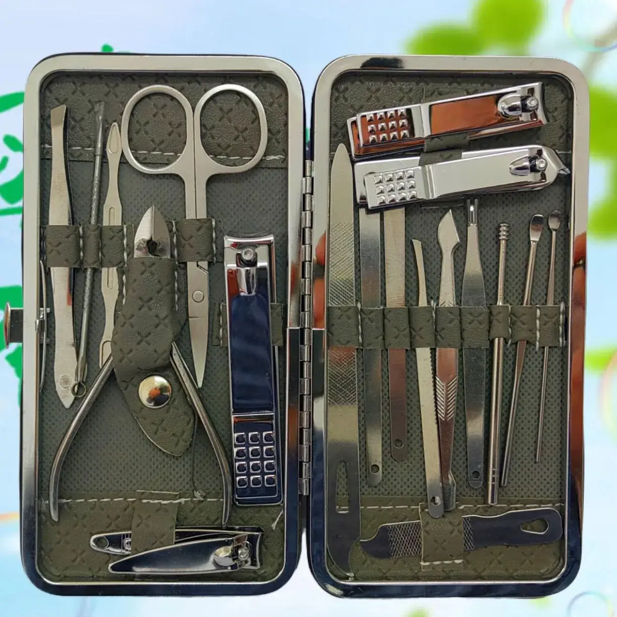 19-Piece Stainless Steel Nail Clippers Set - Image 8