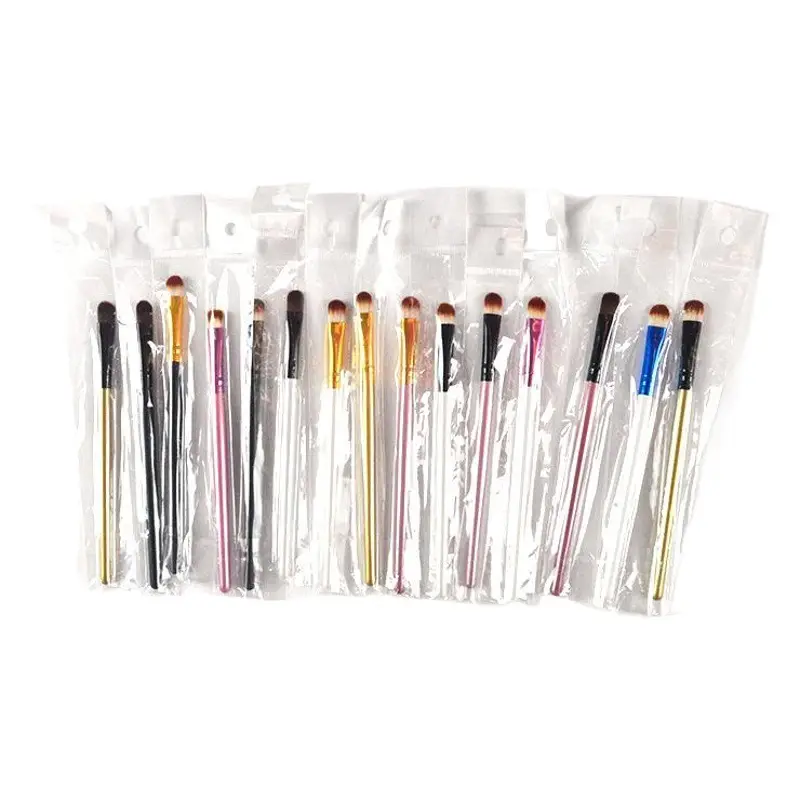 Wooden Eye Shadow Brush for Makeup Application