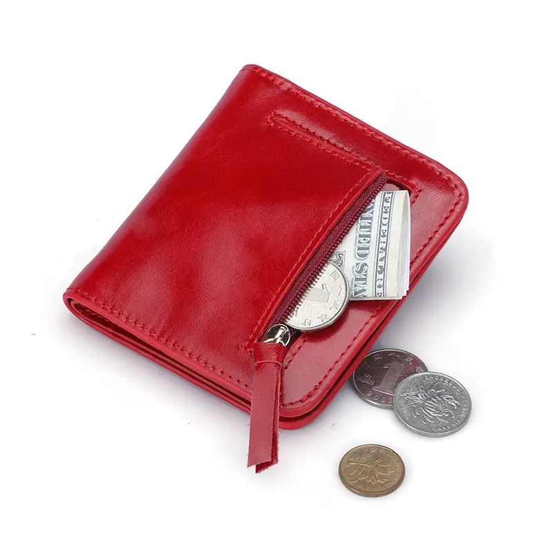 Genuine Leather Card Holder Short Rfid Multi-Card Slot Accordion Card Holder for Men and Women — feature 27
