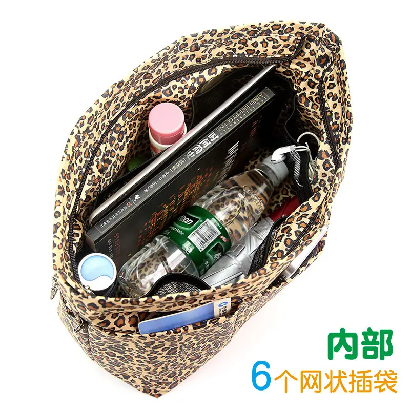 Extra Large Rigid Oxford Cloth Bag Medium Bag Internet Popular Storage Bag Cosmetic Bag Tote Bag Inner Bag Double Zipper - Image 13