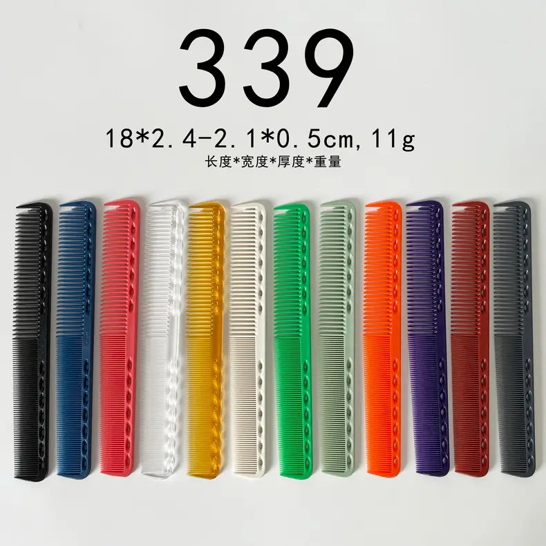 Stainless Steel Hair Comb 211cm Red — feature 10