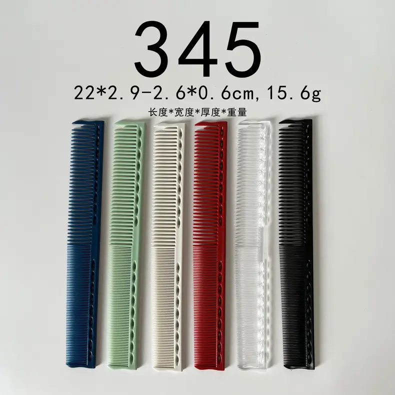 Stainless Steel Hair Comb 211cm Red — feature 11