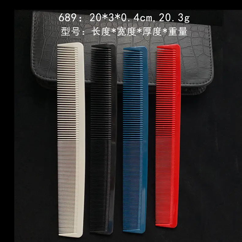 Stainless Steel Hair Comb 211cm Red — feature 13
