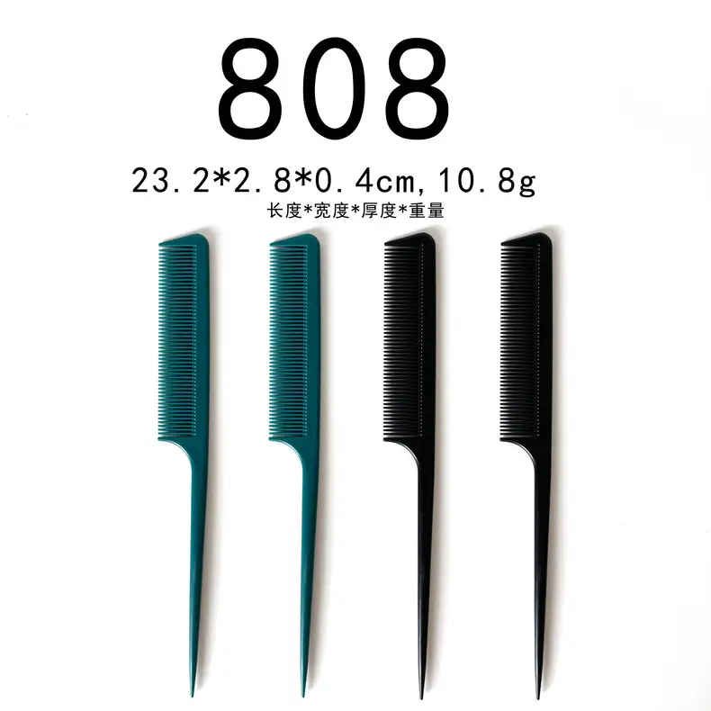 Stainless Steel Hair Comb 211cm Red — feature 15