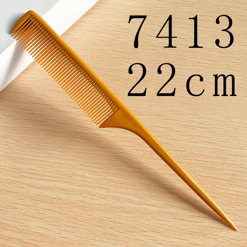 Stainless Steel Hair Comb 211cm Red — feature 16