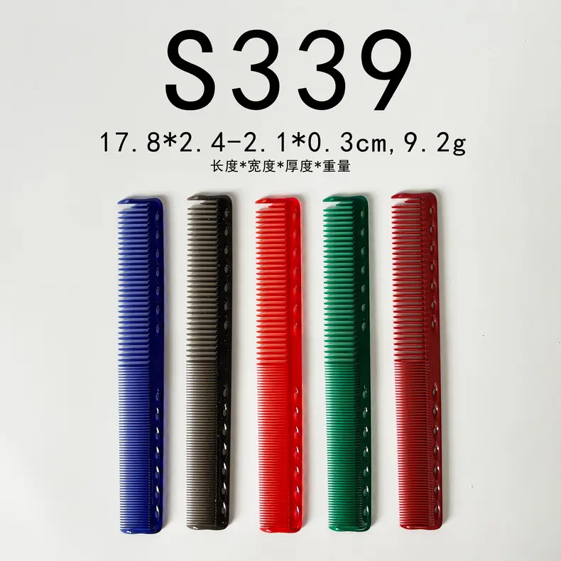 Stainless Steel Hair Comb 211cm Red — feature 18