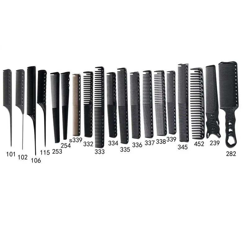 Stainless Steel Hair Comb 211cm Red — feature 19