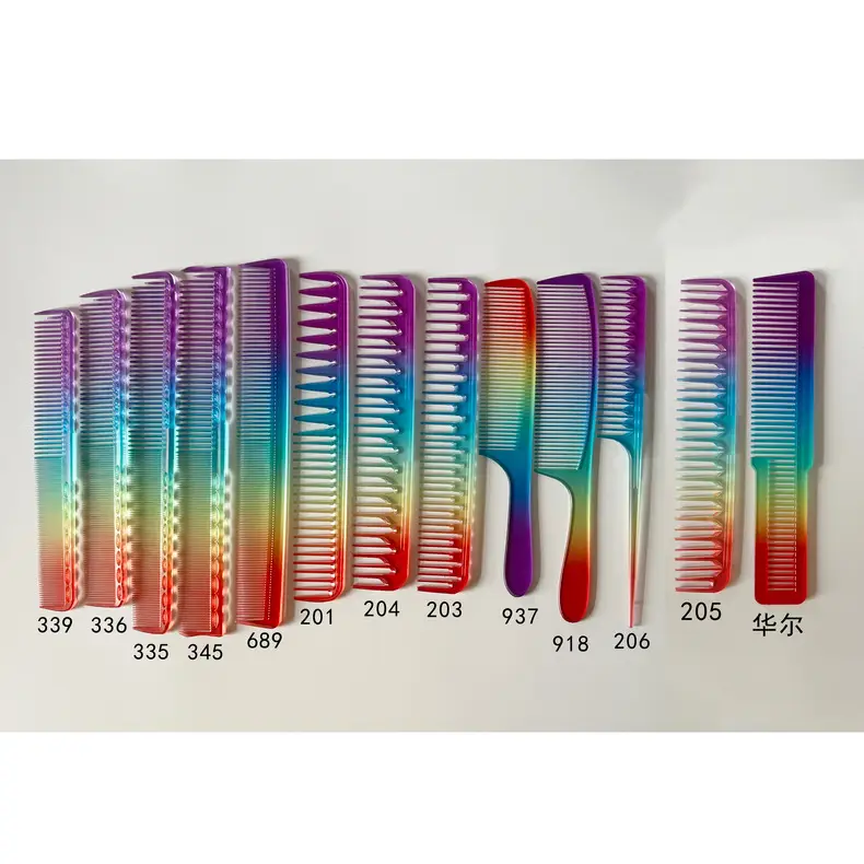 Stainless Steel Hair Comb 211cm Red — feature 20