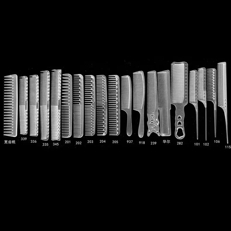 Stainless Steel Hair Comb 211cm Red — feature 25