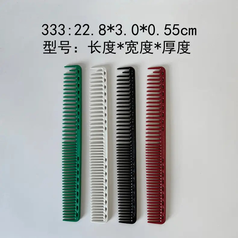 Stainless Steel Hair Comb 211cm Red — feature 4