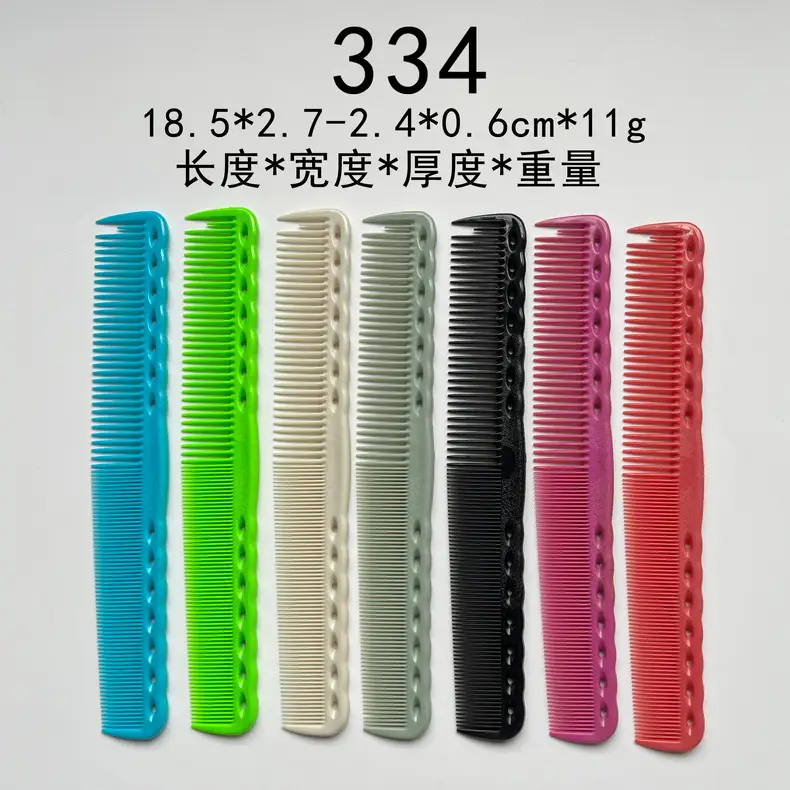 Stainless Steel Hair Comb 211cm Red — feature 5