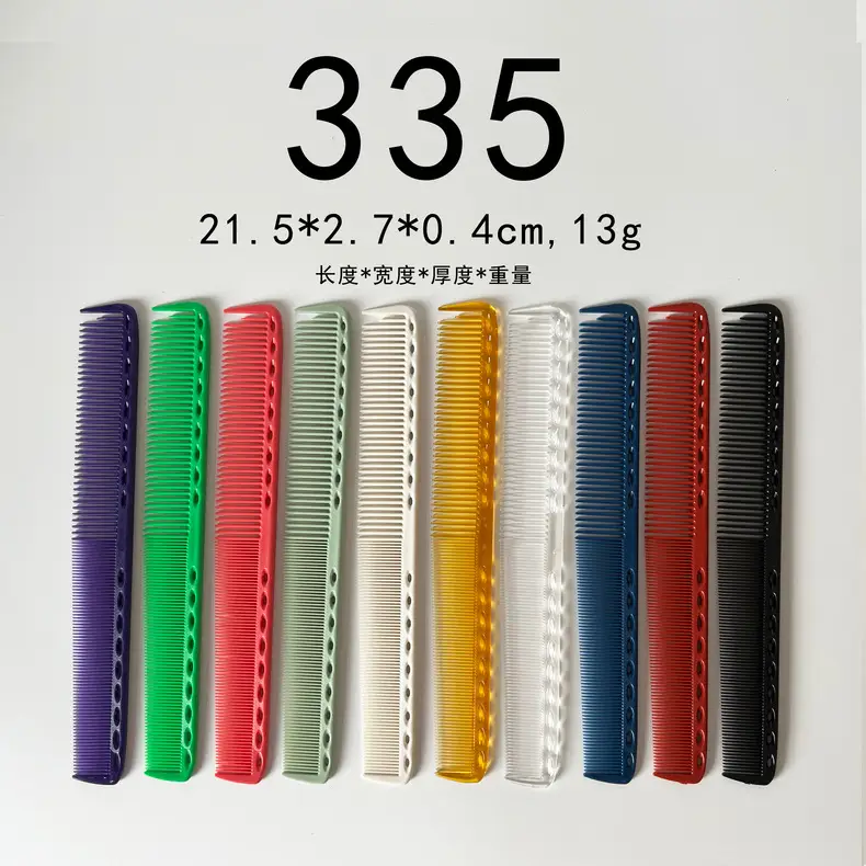 Stainless Steel Hair Comb 211cm Red — feature 6