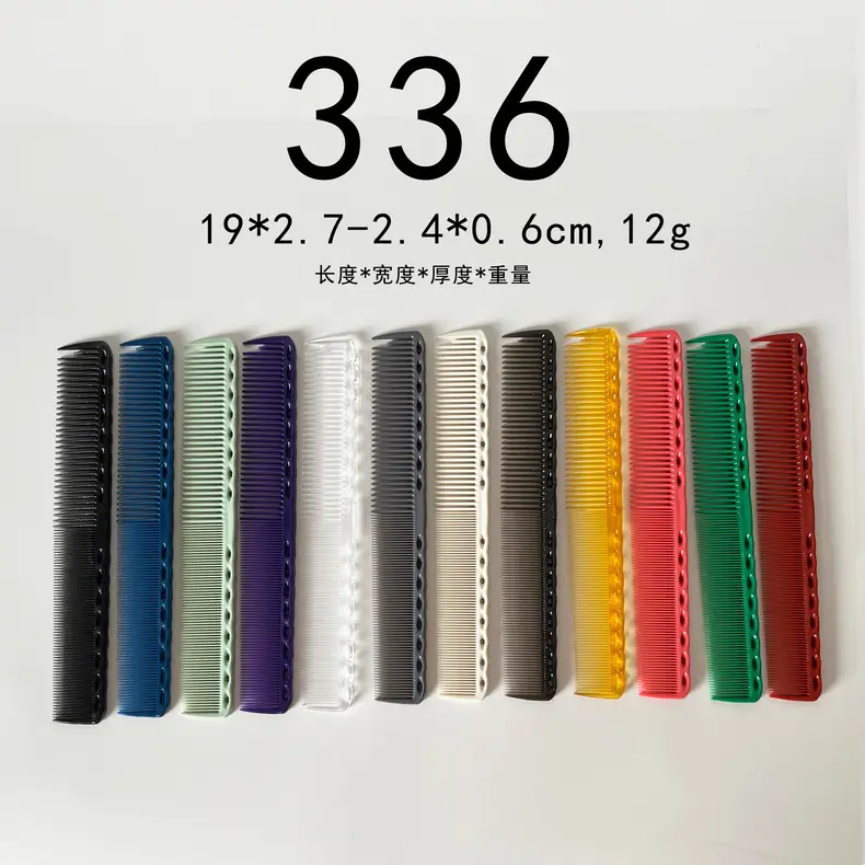 Stainless Steel Hair Comb 211cm Red — feature 7