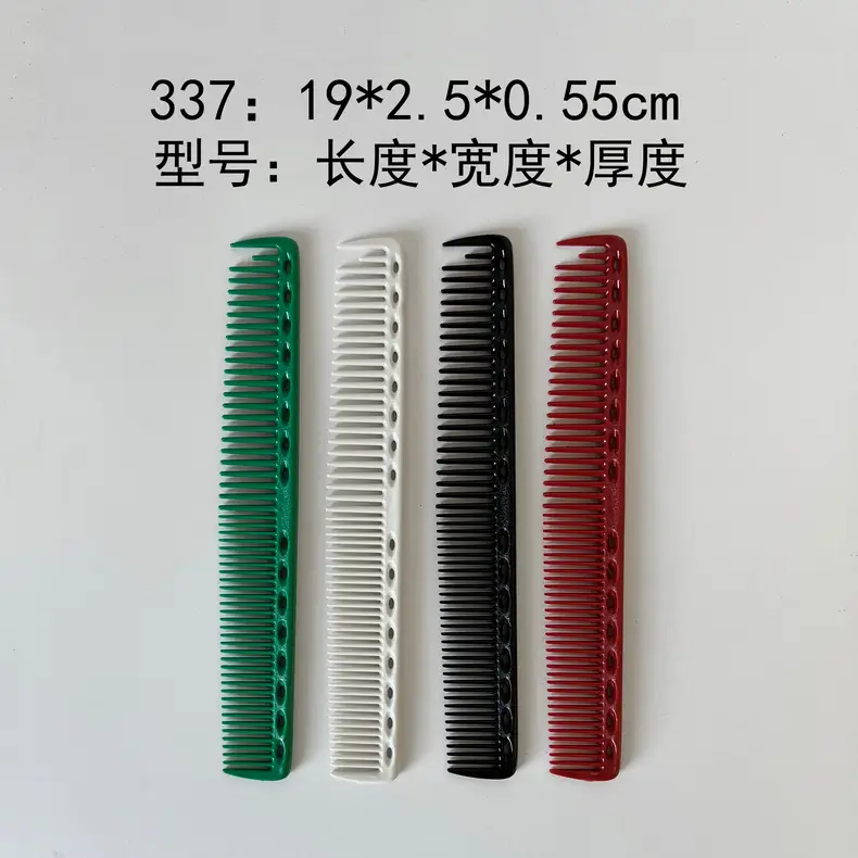 Stainless Steel Hair Comb 211cm Red — feature 8