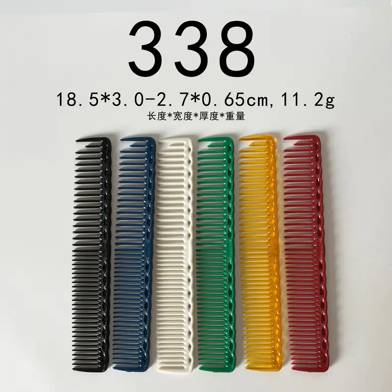 Stainless Steel Hair Comb 211cm Red — feature 9