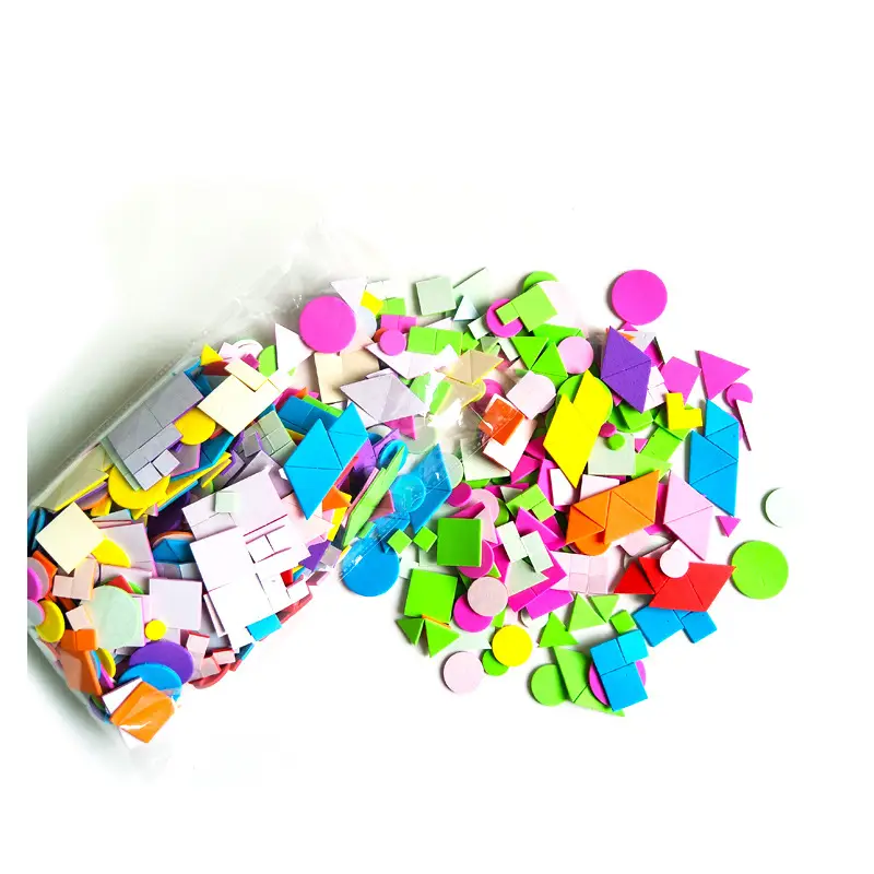 Factory Wholesale Color EVA Educational Toy Collage 1000 Strips
