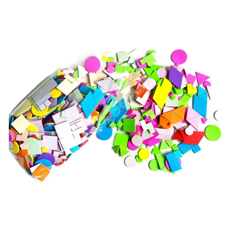 Factory Wholesale Color EVA Educational Toy Collage 1000 Strips