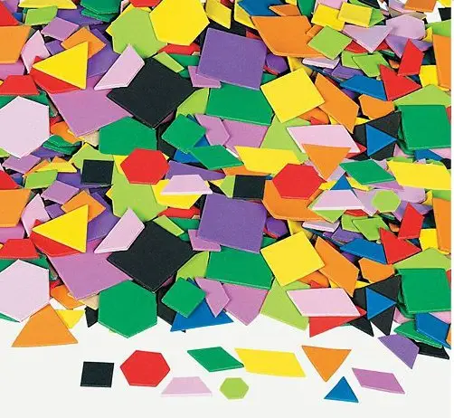 Factory Wholesale Color EVA Educational Toy Collage 1000 Strips — feature 11