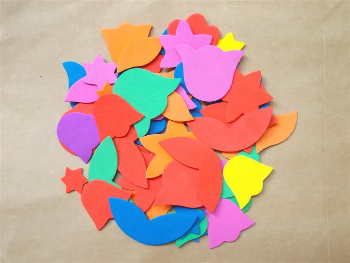 Factory Wholesale Color EVA Educational Toy Collage 1000 Strips — feature 13