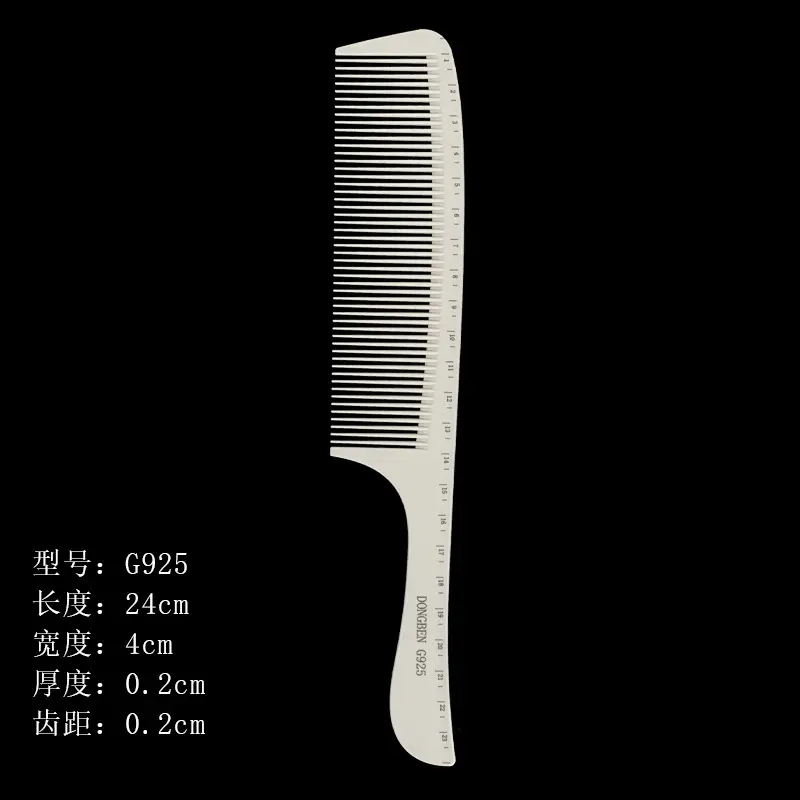 Stylish Pointed Tail Hair Comb for Women's Barber Shop