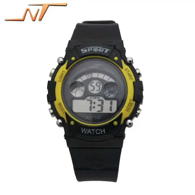 Kids Sports Digital Watch Green LED Display - Image 12