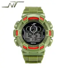 Kids Sports Digital Watch Green LED Display — feature 2