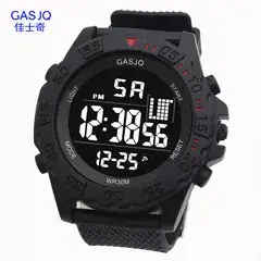 Kids Sports Digital Watch Green LED Display — feature 5