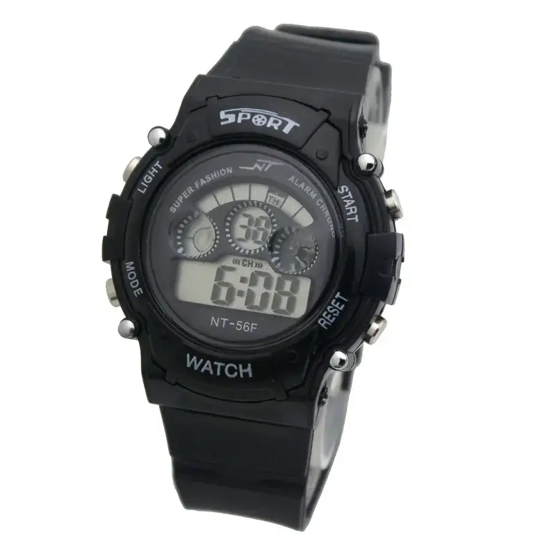 Kids Sports Digital Watch Green LED Display - Image 6