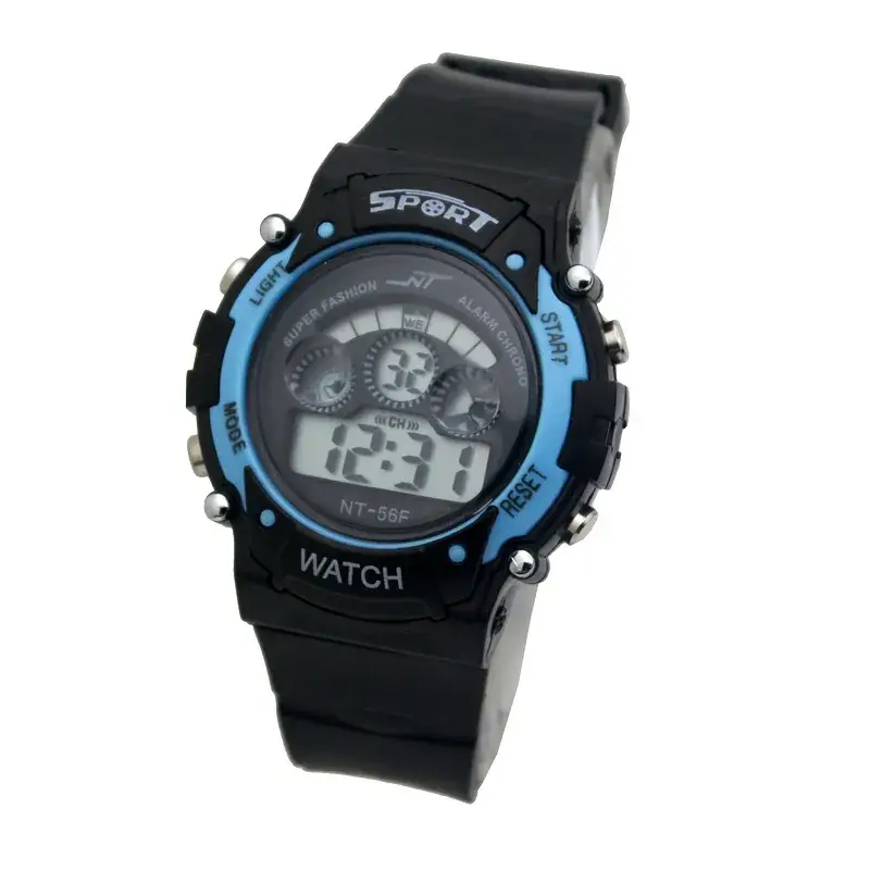 Kids Sports Digital Watch Green LED Display - Image 8