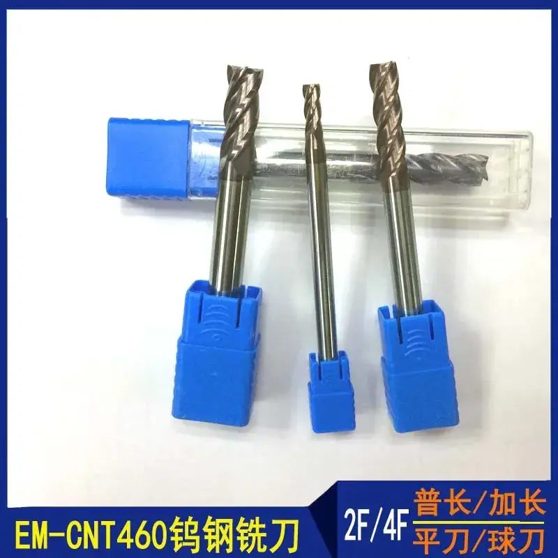Em-Cnt460 Extended Tungsten Steel End Mill 4-Flute Cutter - Image 4