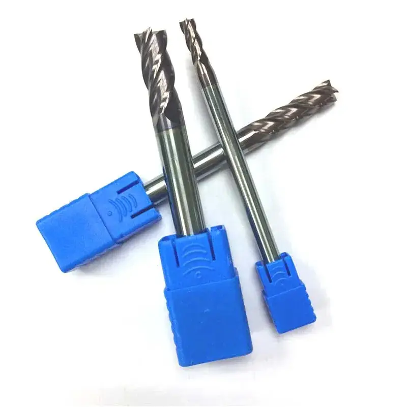 Em-Cnt460 Extended Tungsten Steel End Mill 4-Flute Cutter