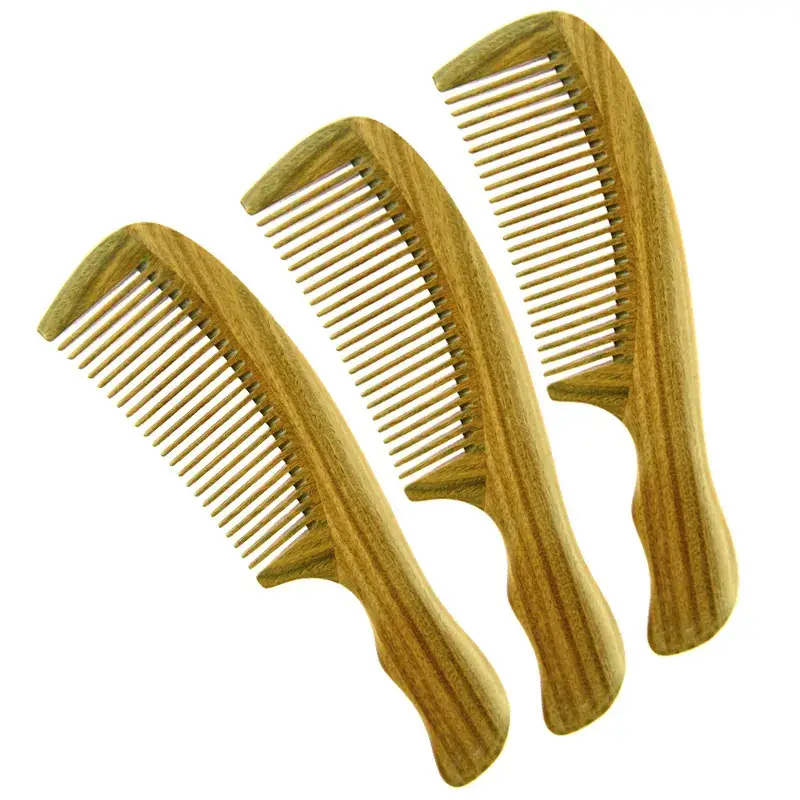 Wooden Hair Massage Comb for Scalp Care